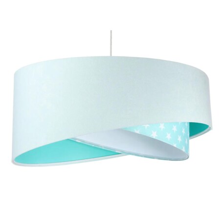 Lampa wisząca DREAMER biała/miętowa