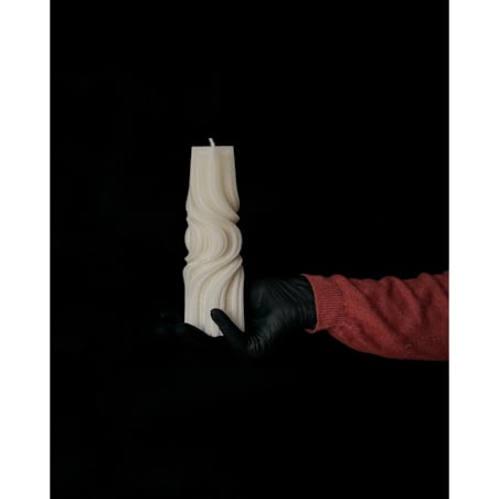 VERKOI Świeca Ozdobna Della Krem