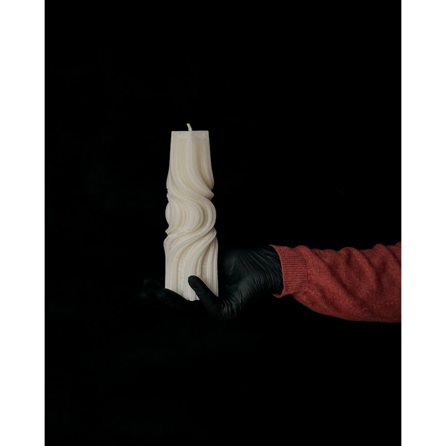 VERKOI Świeca Ozdobna Della Krem