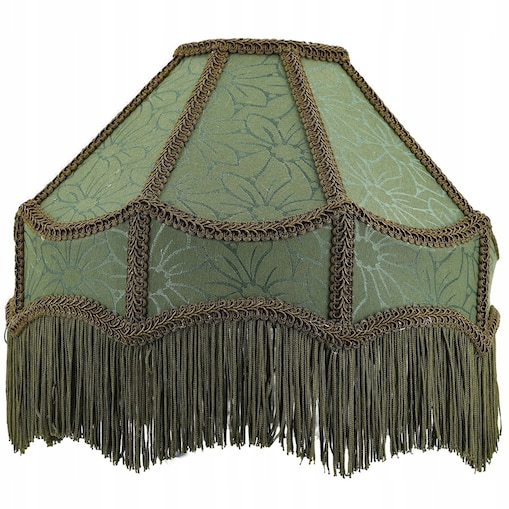 ABAŻUR NA ŻARÓWKĘ KLOSZ DUŻY 30cm E27 E14 DO LAMPY STOJĄCEJ WISZĄCEJ RETRO