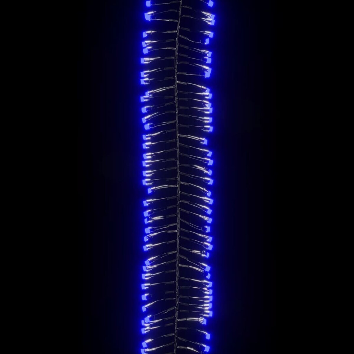 vidaXL Sznur lampek LED, 1000 niebieskich diod, 11 m, PVC
