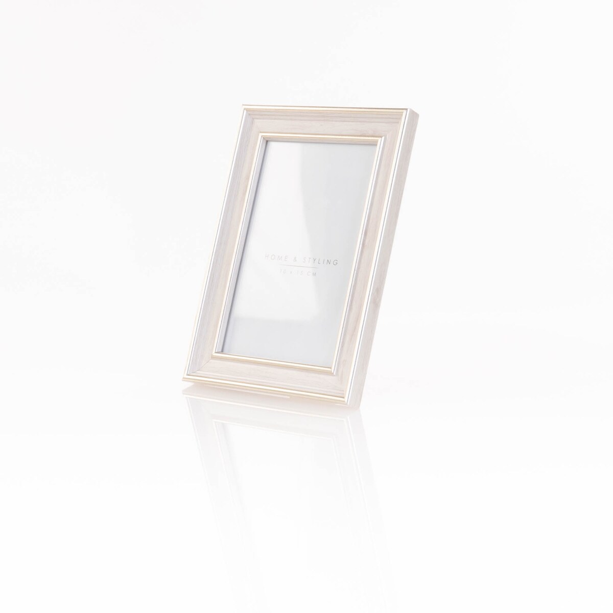 Ramka na zdjęcie, imitacja bielonego drewna, 14 x 19 cm
