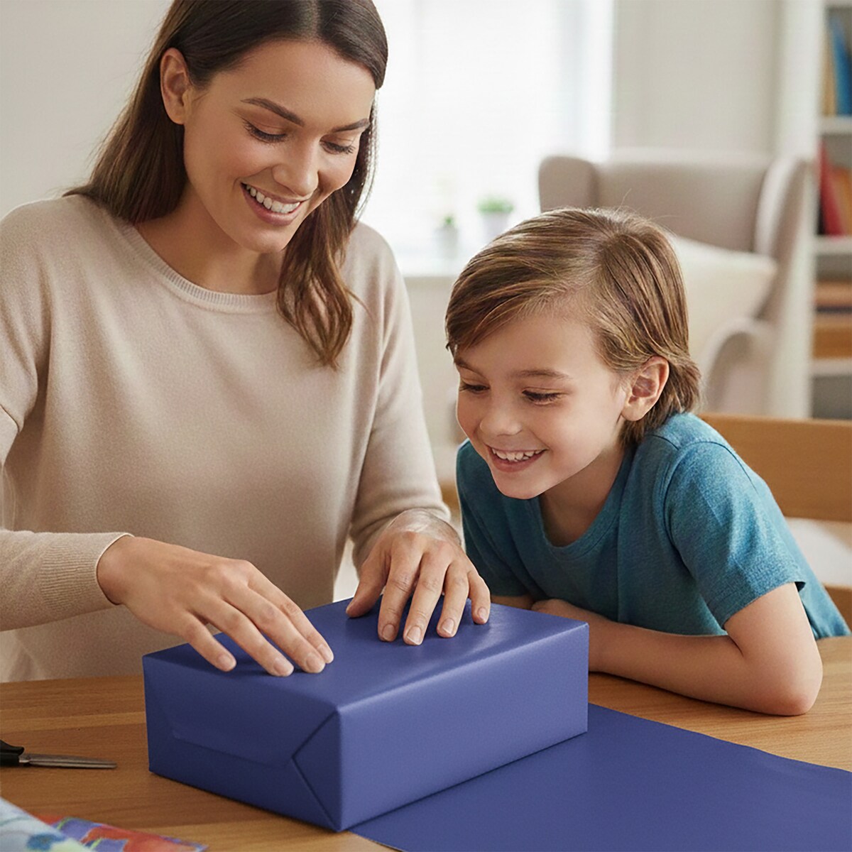 Papier Prezentowy Do Pakowania Prezentów 20 m MEGAROLKA Ozdobny Do Paczek Na Walentynki Urodziny