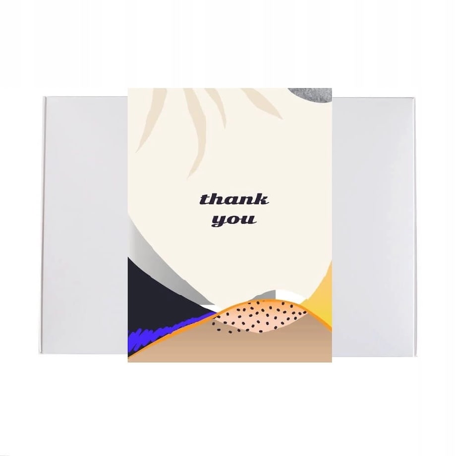 BOX PREZENTOWY NA PODZIĘKOWANIE "THANK YOU" - ZESTAW KAW SMAKOWYCH I HERBAT SYPANYCH + ZAPARZACZ - NA PREZENT UPOMINEK DLA KOBIETY FACETA NIEJ NIEGO