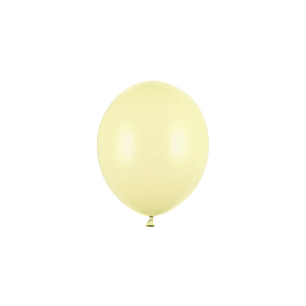 Balony Strong 12cm, Pastel Light Yellow (1 op. / 100 szt.)