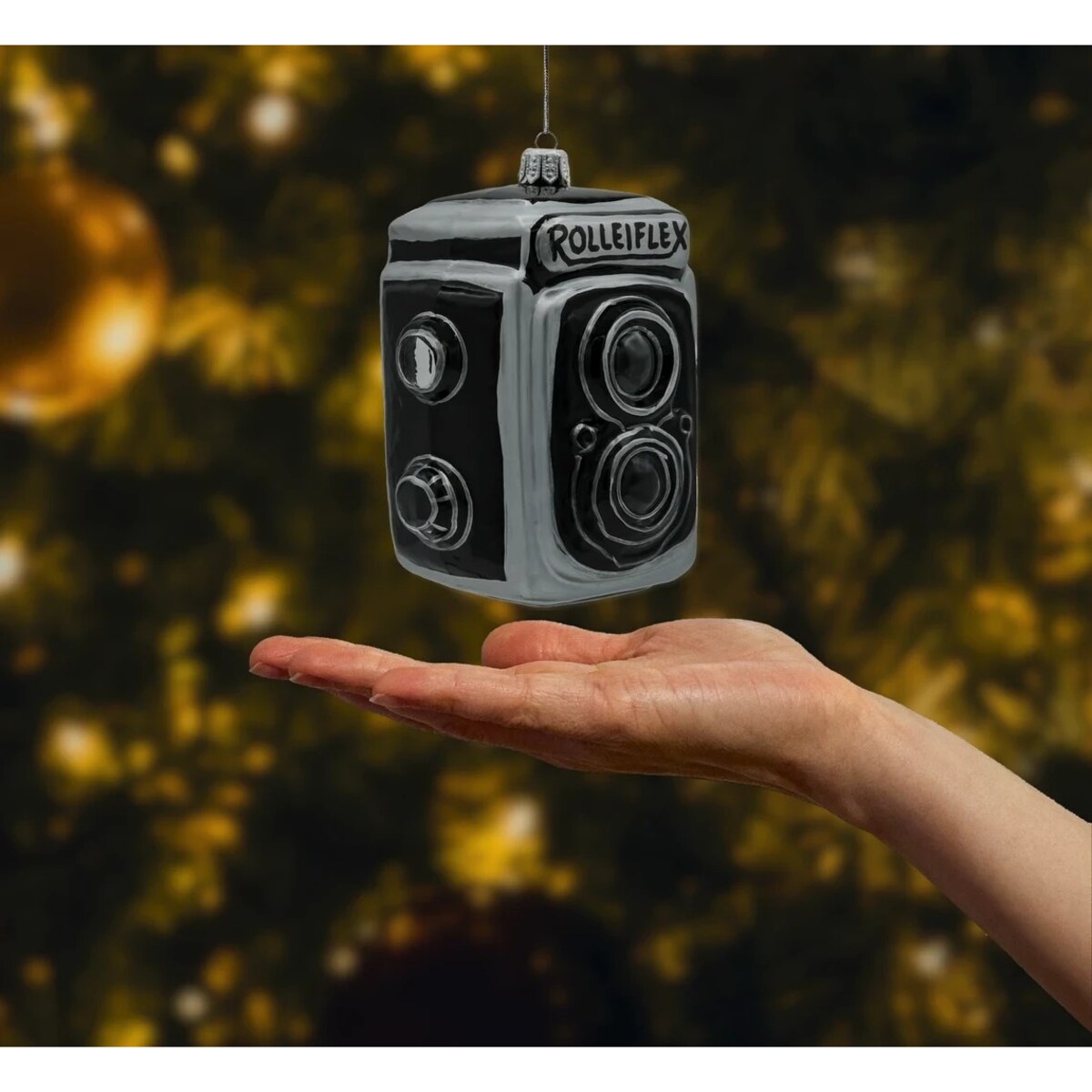 Bombka choinkowa: Aparat analogowy Rolleiflex