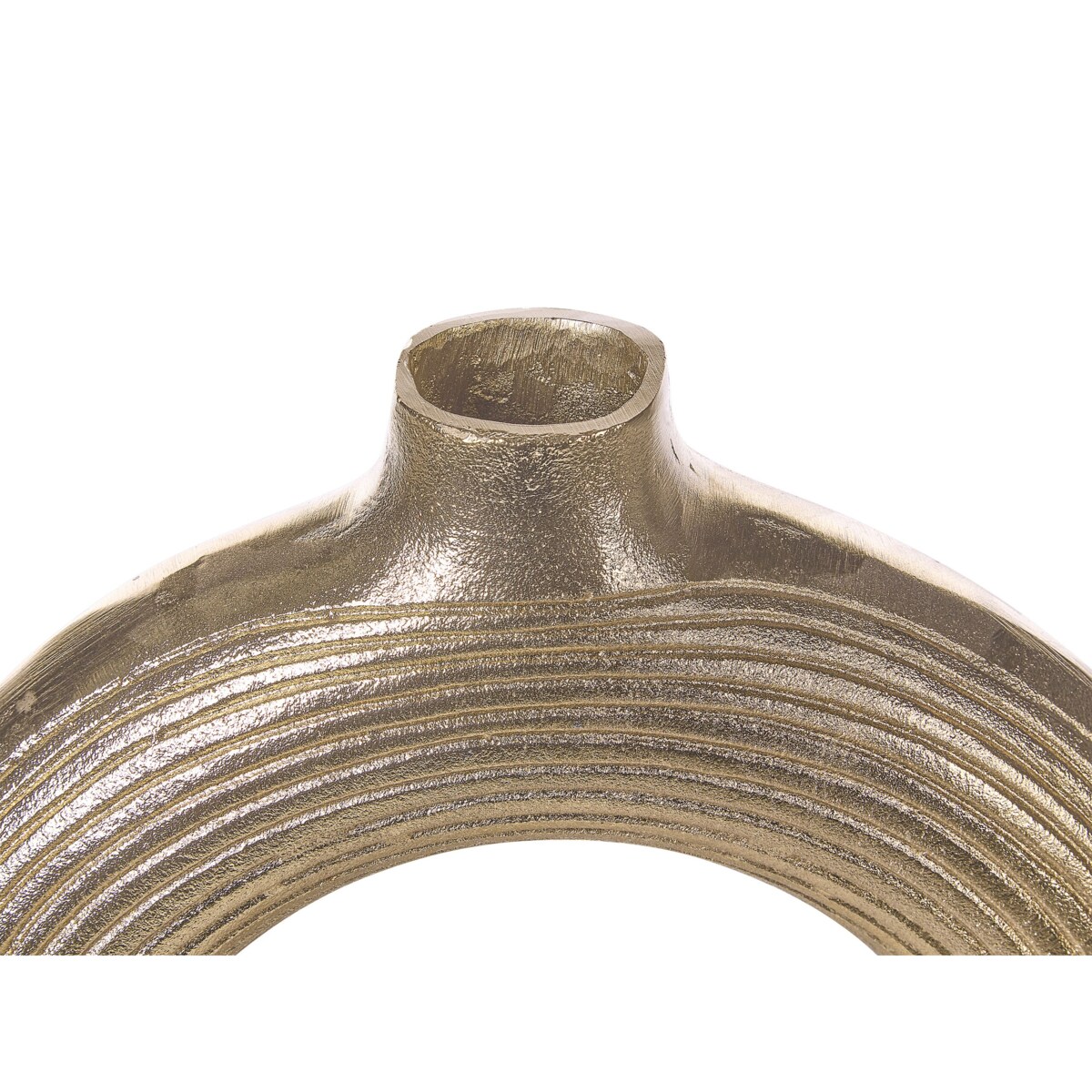 Wazon dekoracyjny metalowy 40 cm złoty COMAL