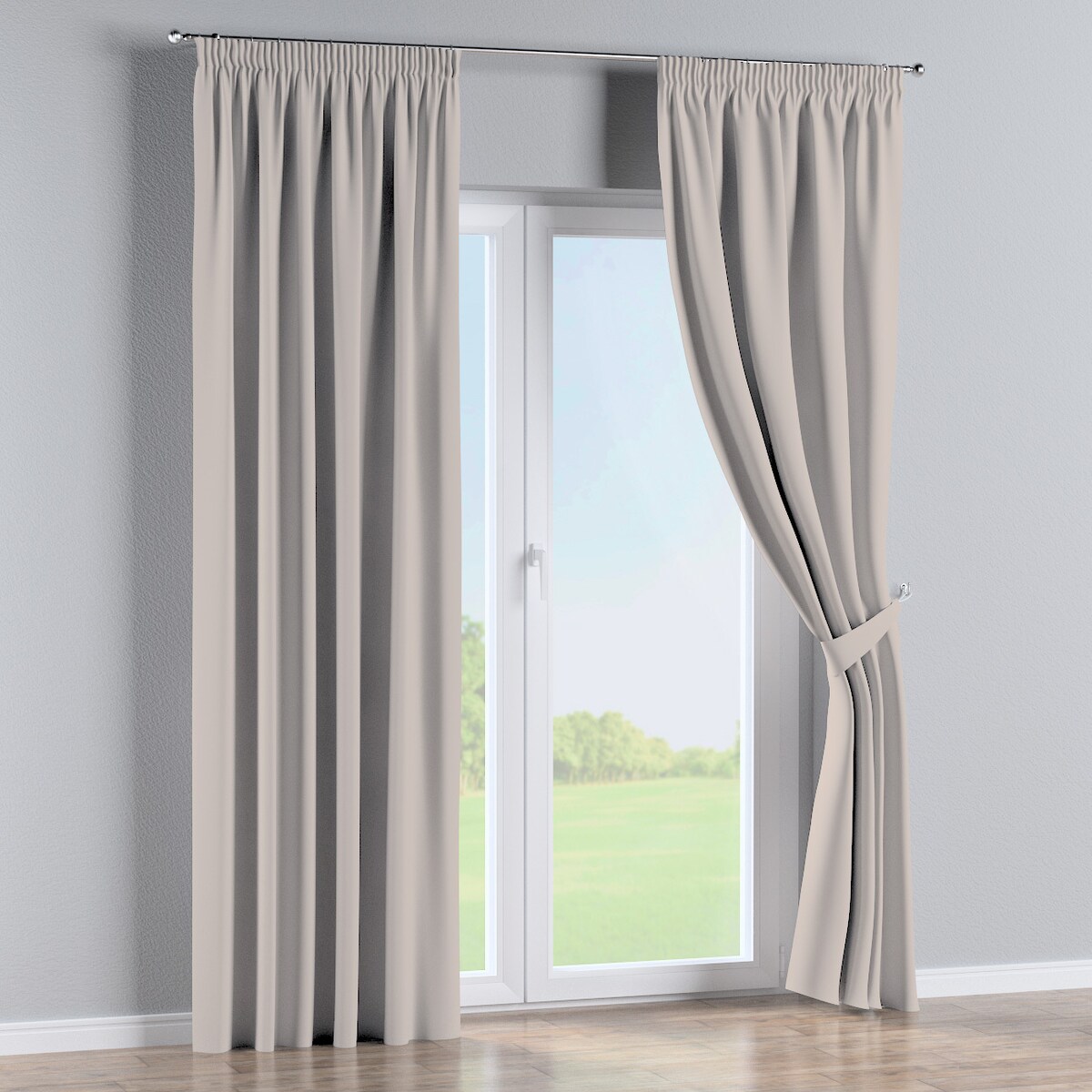 Zasłona na taśmie marszczącej 1 szt. 130x245 kaszmirowy