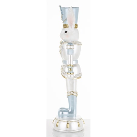 Figurka - Królik w błękitnym mundurze 45,5x12x12 cm SOLDATO-1