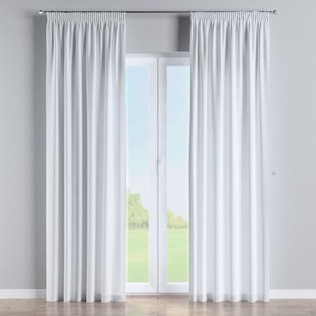 Zasłona na taśmie marszczącej 1 szt. 130x260 biały