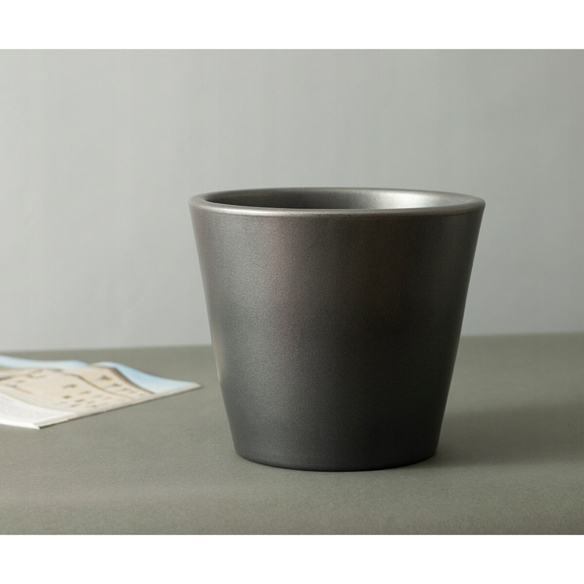 DONICA SOFIA ceramiczna czarny mat śr. 21cm