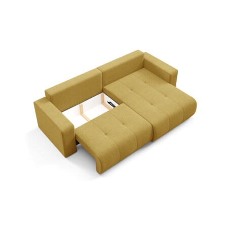 Narożnik MOLINIO L z funkcją spania z pojemnik na pościel Kolor: Wind 48