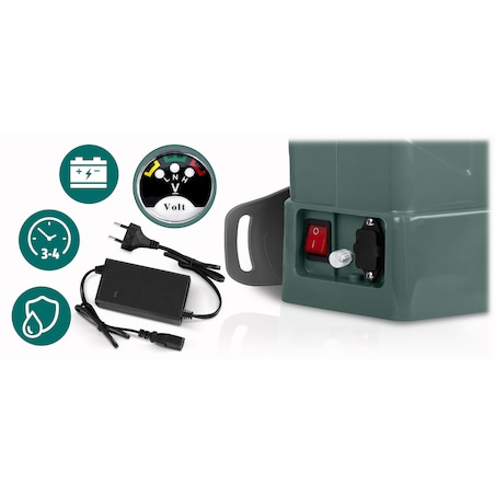 Opryskiwacz akumulatorowy Plonos PL-602 plecakowy elektryczny 16L 460201