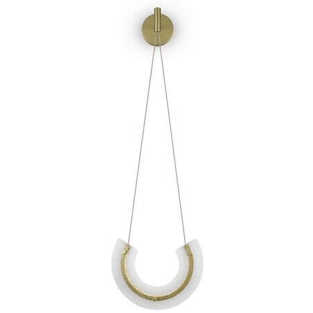 Kinkiet wiszący Maya P091WL-L18G3K Maytoni LED 10W 3000K modern złoty