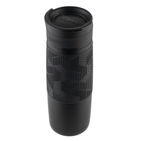 Kubek termiczny Contigo Transit (Metra) 470ml - czarny