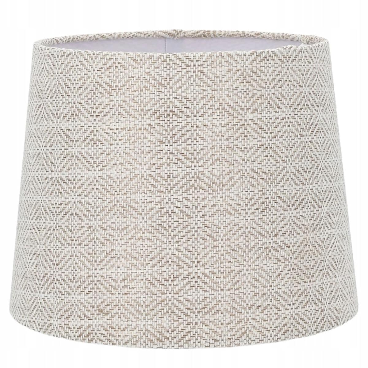 ABAŻUR NA ŻARÓWKĘ KLOSZ 26cm E27 E14 DO LAMPY STOJĄCEJ WISZĄCEJ SZARY BOHO