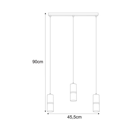 Lampa wisząca K-5246 z serii VESTA