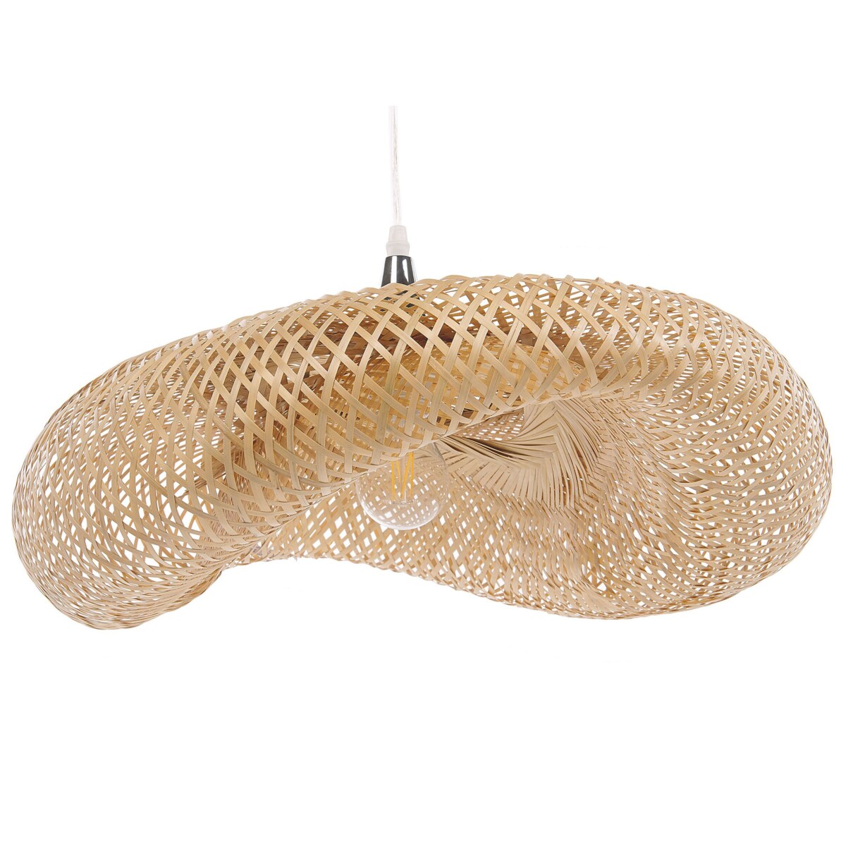 Lampa wisząca BOYNE Bambus Jasnobrązowy