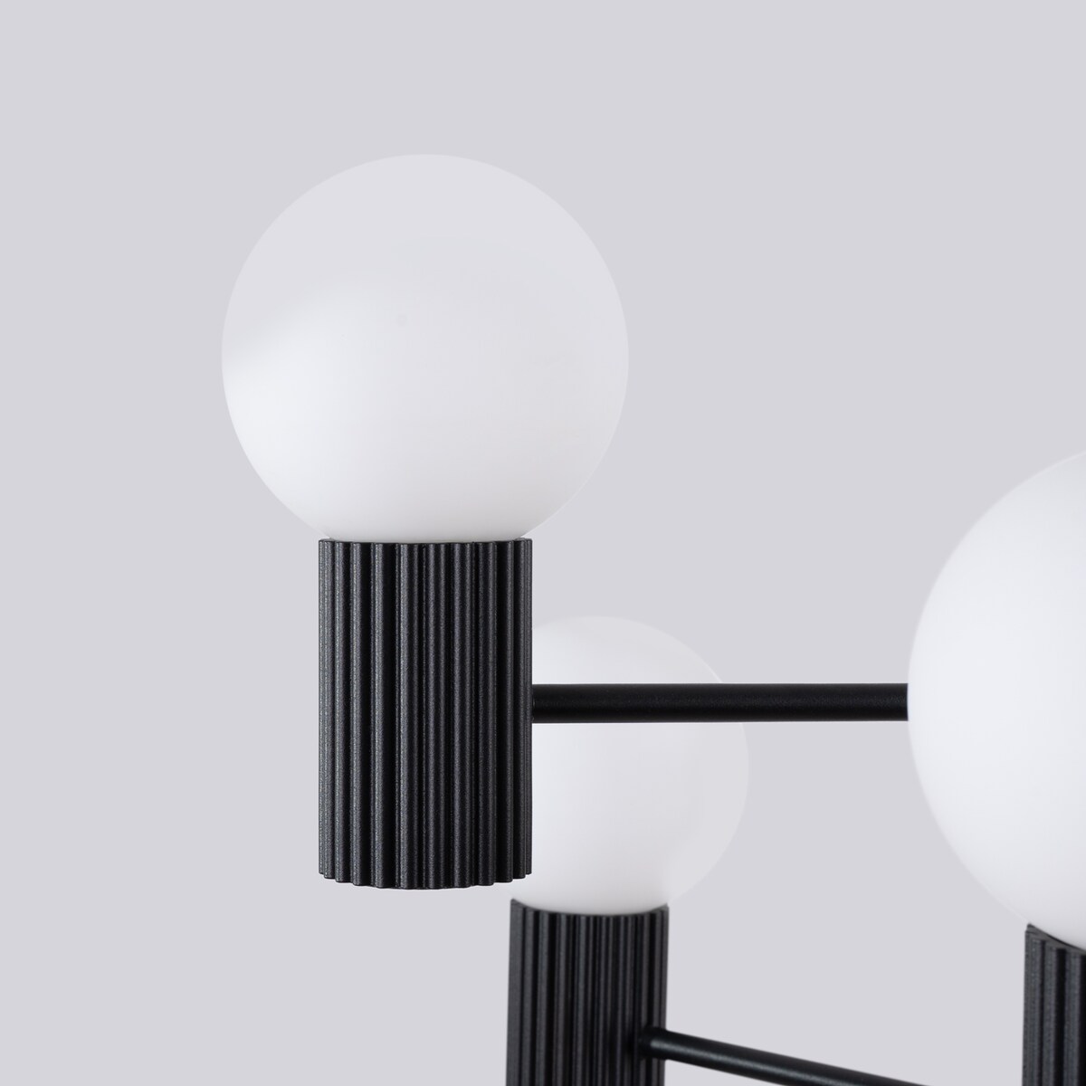 Żyrandol HALO 6 czarny