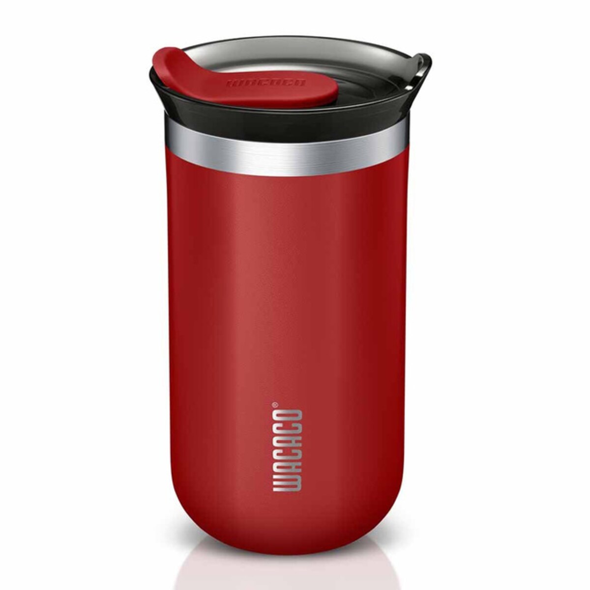 Kubek termiczny średni Wacaco Octaroma Lungo 300 ml - carmine red