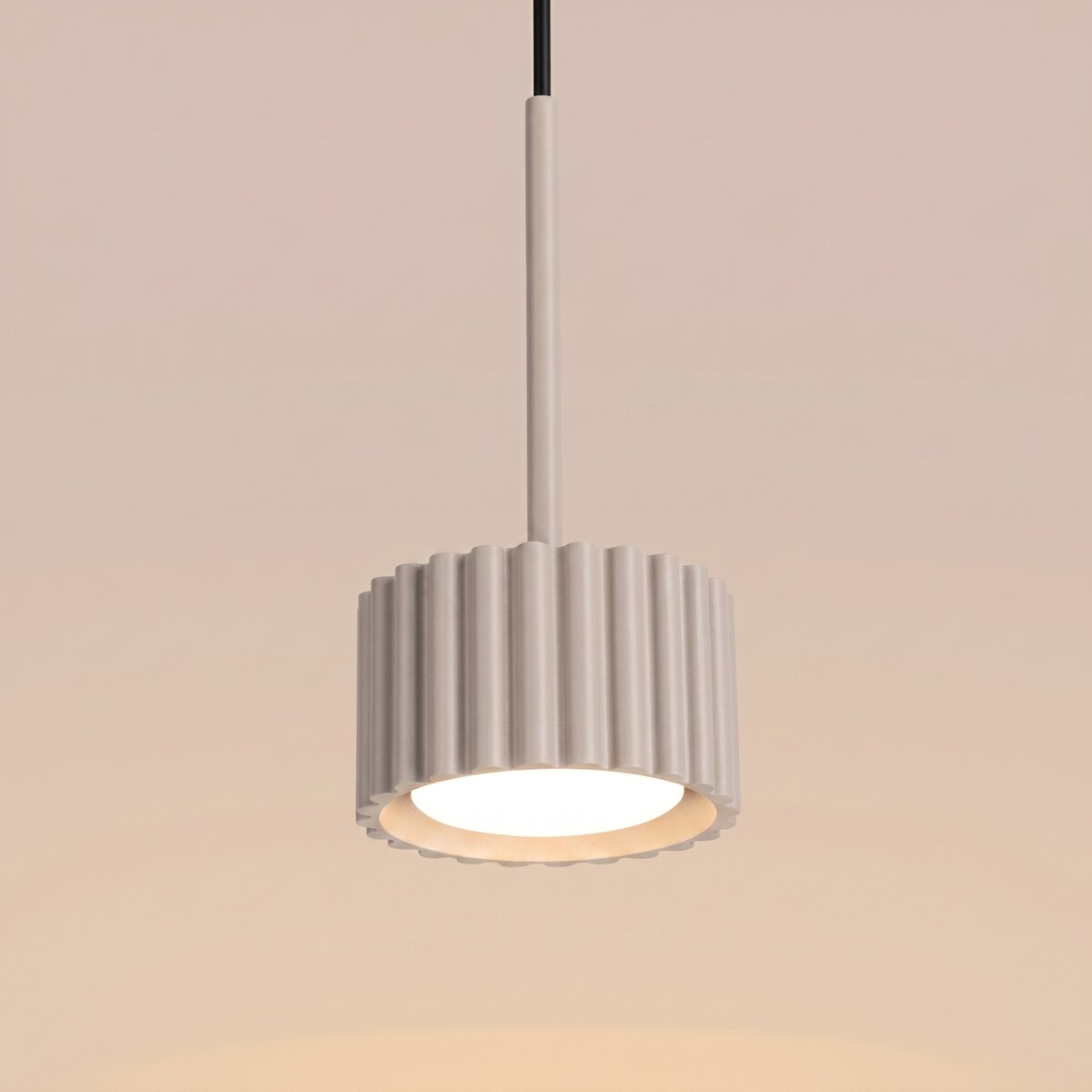 Lampa wisząca AURA 1 taupe Gx53