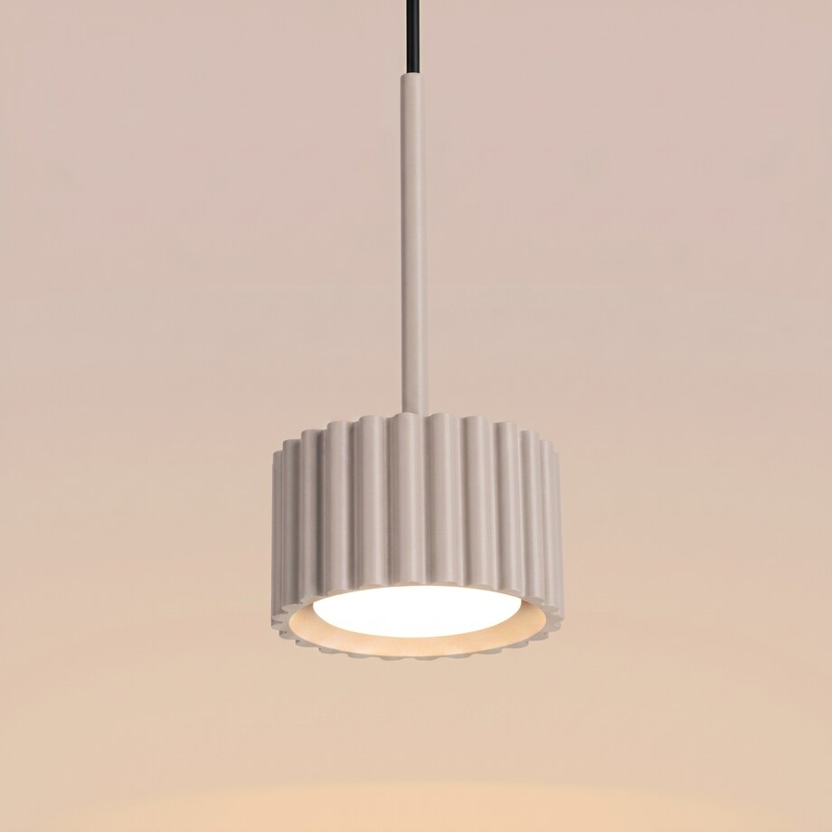Lampa wisząca AURA 1 taupe Gx53