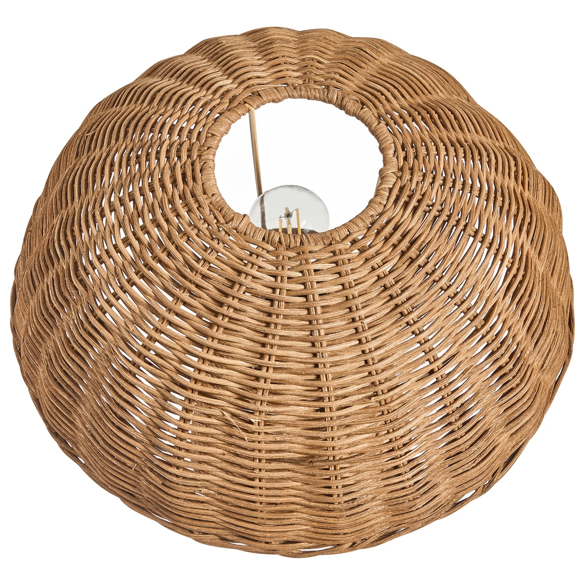 Lampa stołowa Grzybek ALERO Rattan Naturalny