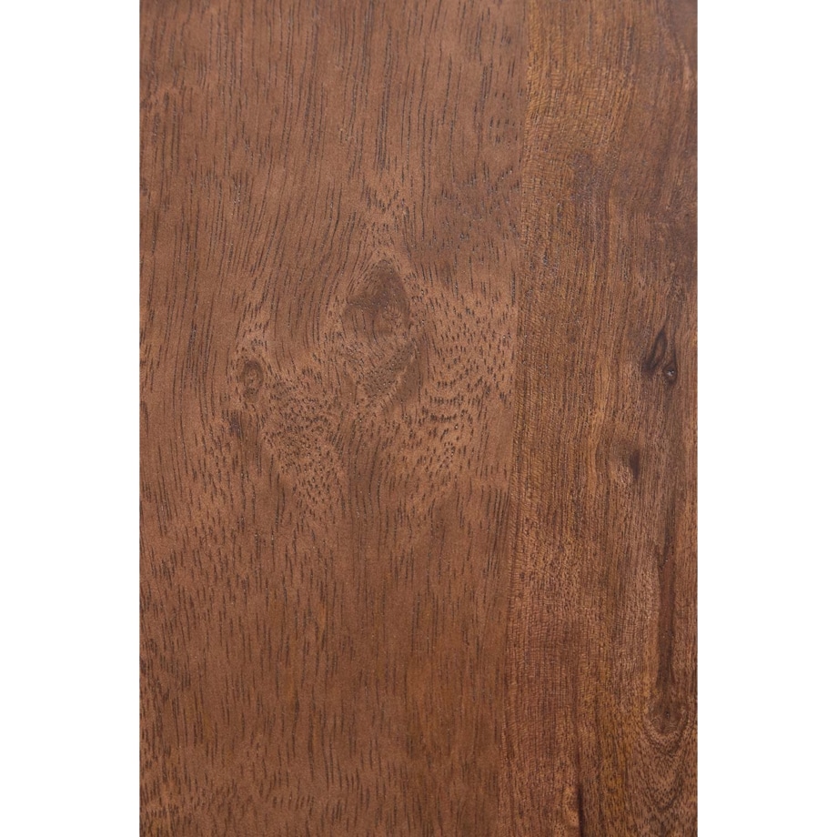 Szafka stolik nocny drewno mango, brązowy, Ferni, 40x35 cm