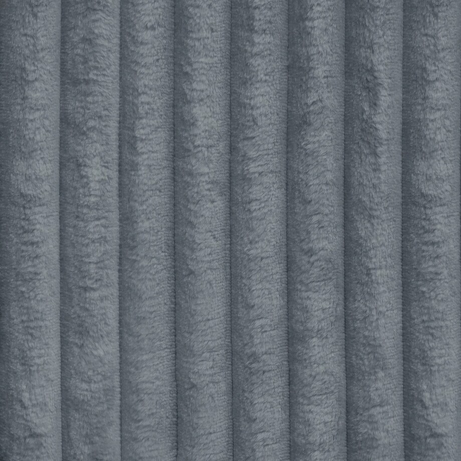 Stolik okrągły kawowy tapicerowany MIJA w tkaninie Tilia, grafitowy