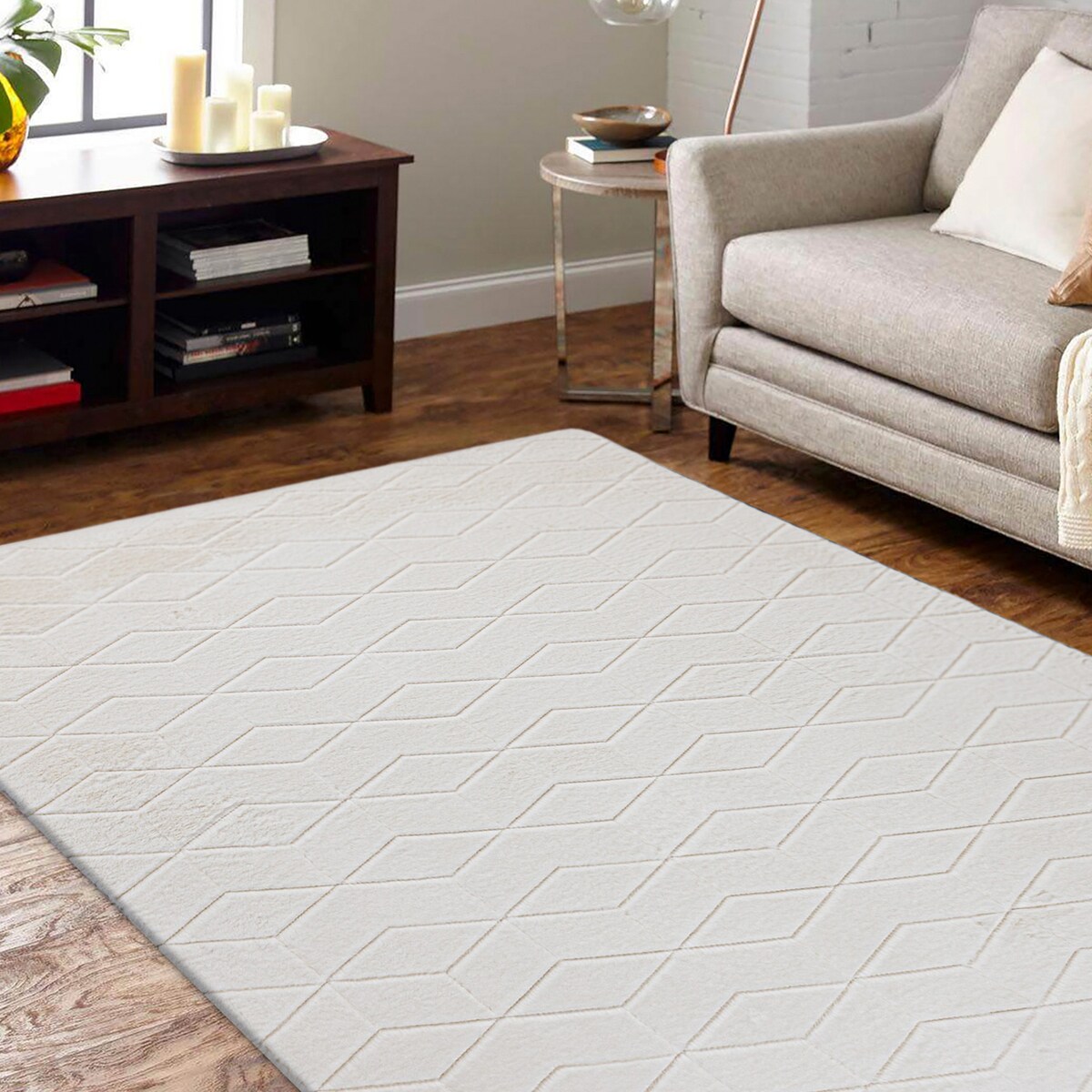 Dywan miękki Rabbit Prestige 120x160 cm e-floor OEKO-TEX kremowy