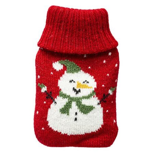 TERMOFOR 7x12 cm Bałwanek czerwony ŚWIĄTECZNY z akrylu i PCV