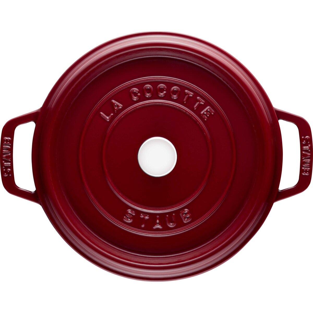 Garnek żeliwny okrągły Staub - 3.8 ltr, Kasztanowy