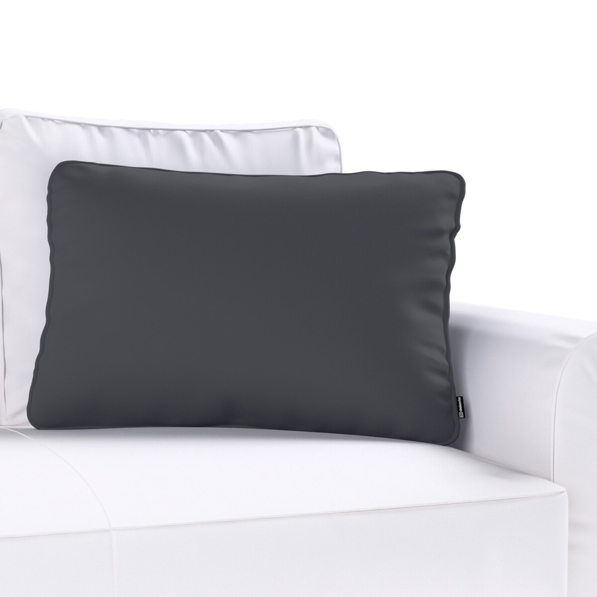 Poszewka Gabi na poduszkę prostokątna 60x40 czarny