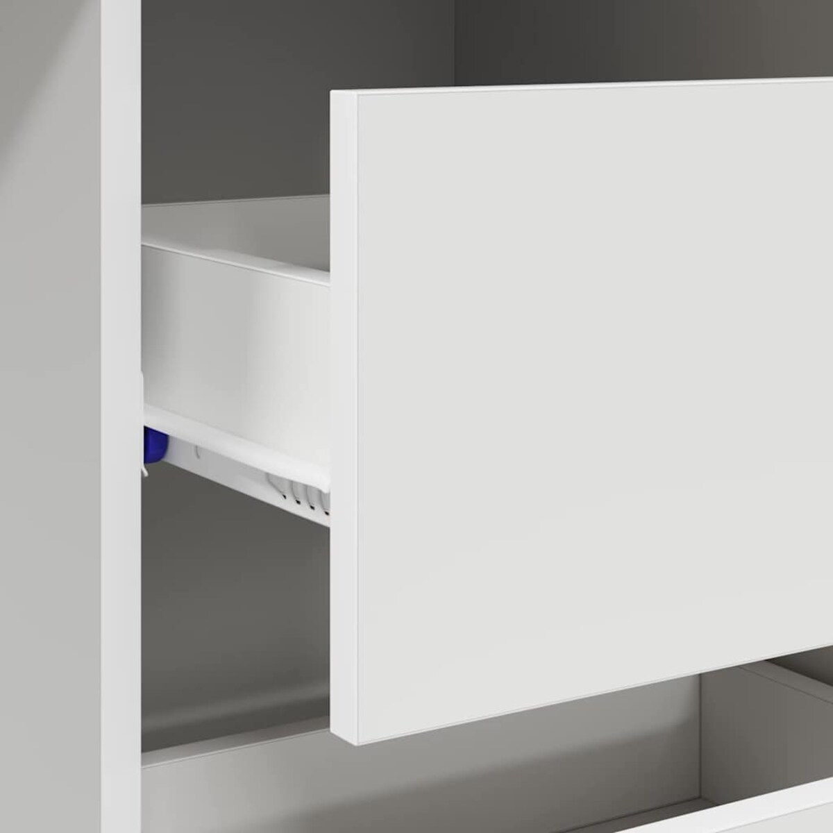 vidaXL Biurko z półką Biały 90 x 37,5 x 75 cm Materiał drewnopochodny