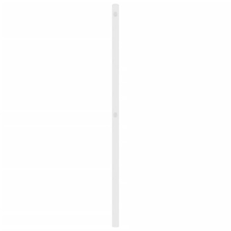 vidaXL Metalowe wymienne wezgłowie, białe, 100 cm