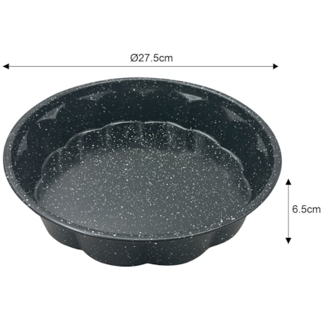 Forma do pieczenia ciasta sernika z powłoką nieprzywieralną 27.5x6.5cm KLAUSBERG