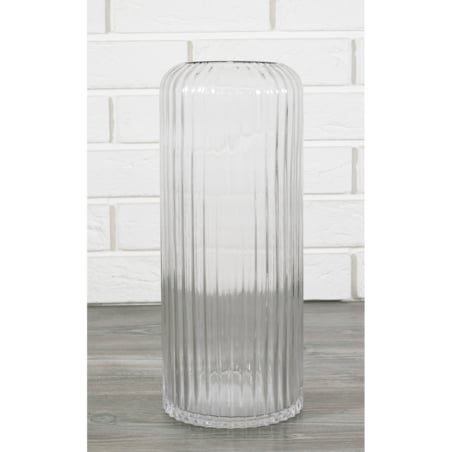 WAZON RAFF szklany przezroczysty wys. 36cm