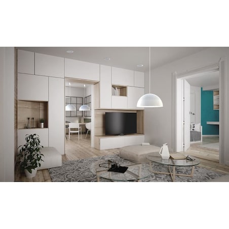 Lampa sufitowa Mykonos 10535 Nowodvorski LED 6W 3000K wpustowa biała