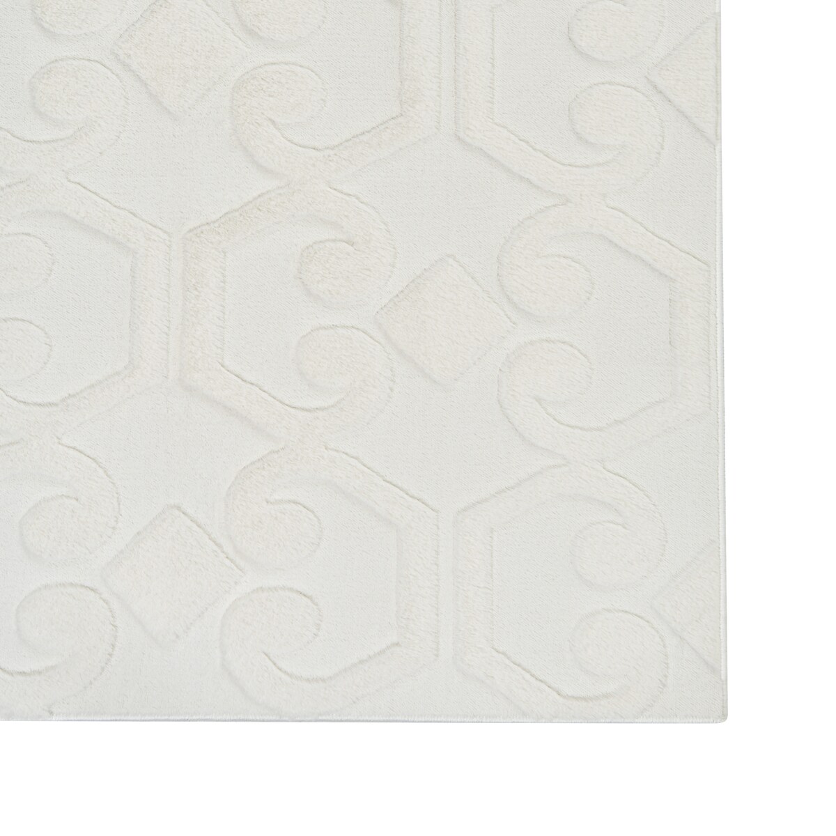 Dywan GANNETT Złamana biel 80 x 300 cm