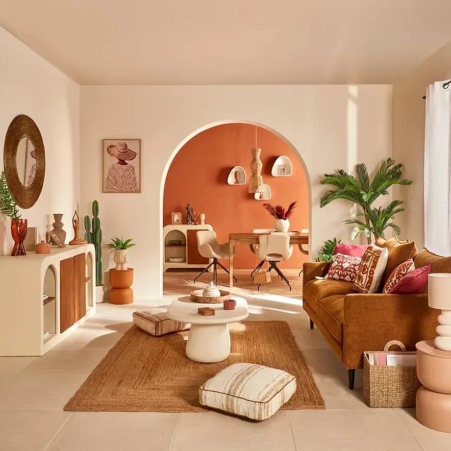 Lampa wisząca, pleciona, Titus, 68 cm