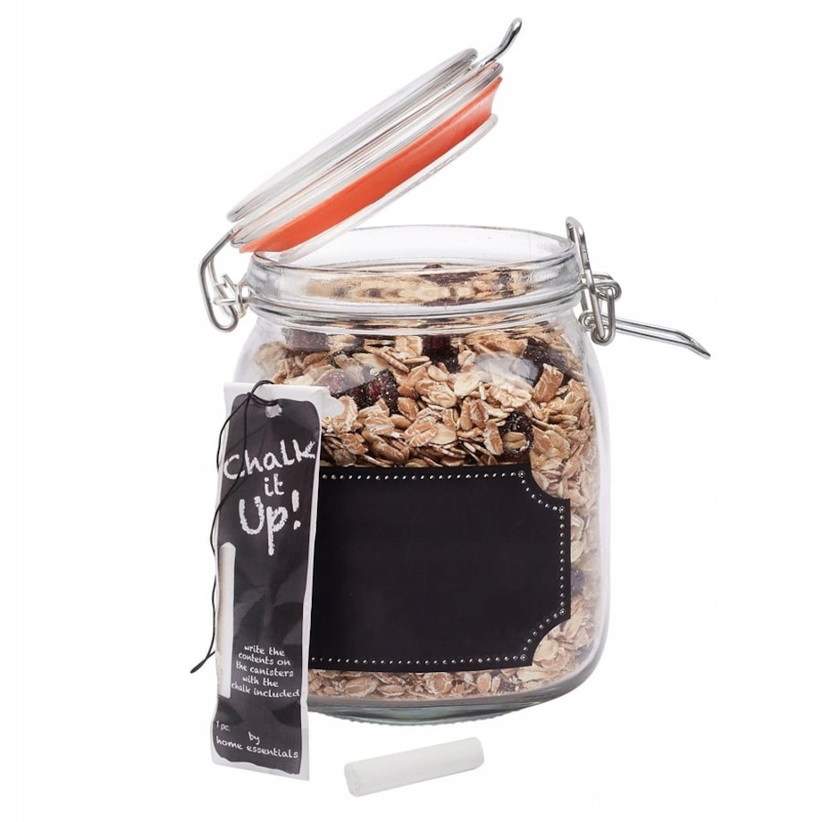 Słoik z etykietą do pisania kredą Chalk 2,1 L wek