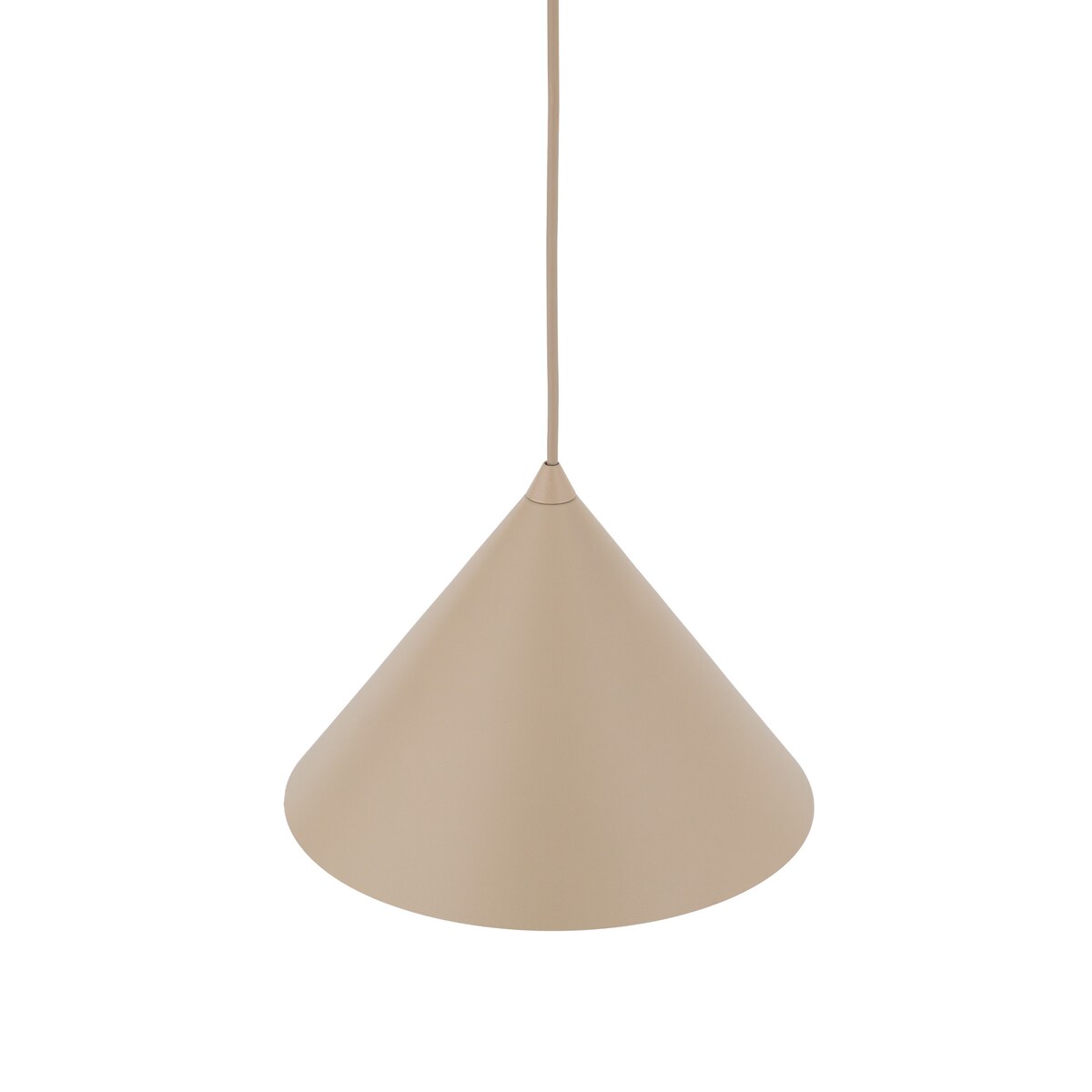 Lampa wisząca TK Lighting CONO SABIA M 10620 beżowa 25 cm E27 regulowana do 160 cm, nowoczesna do salonu i kuchni