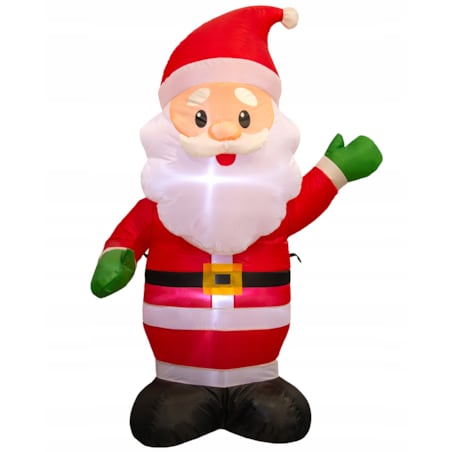 Mikołaj Nadmuchiwany Świecący Duży Pompowany Led 125 Cm Dmuchaniec