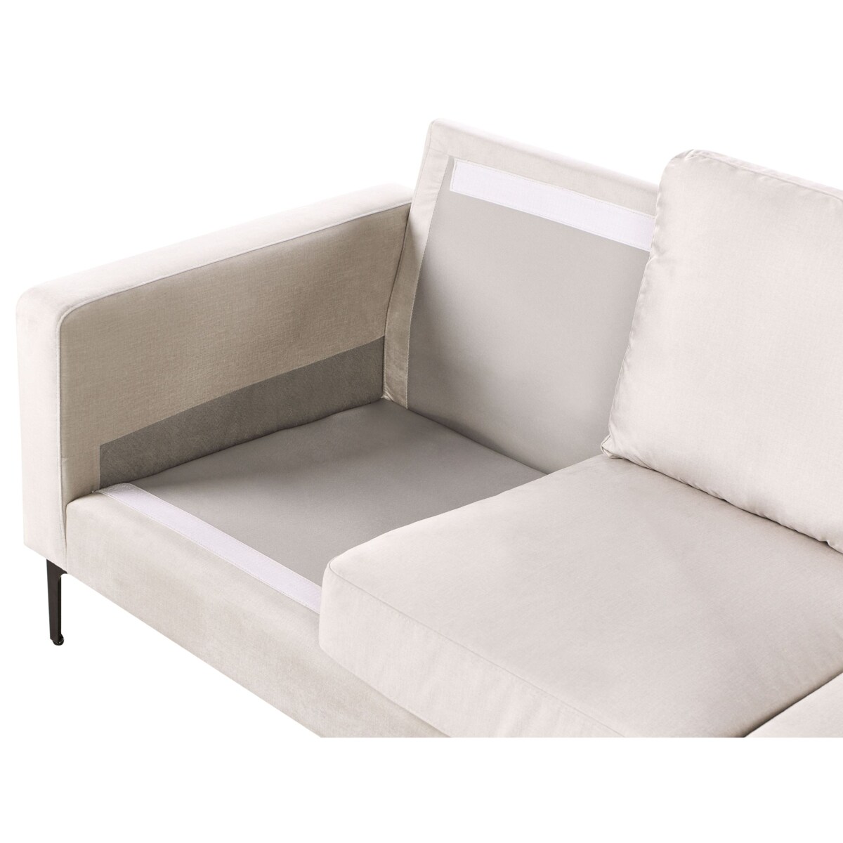 Sofa 3-osobowa jasnobeżowa GAVLE