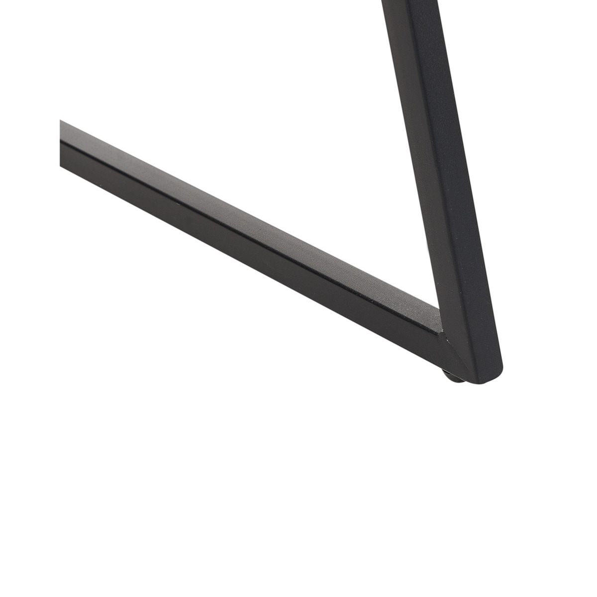 Biurko 90 x 60 cm jasne drewno z białym ANAH