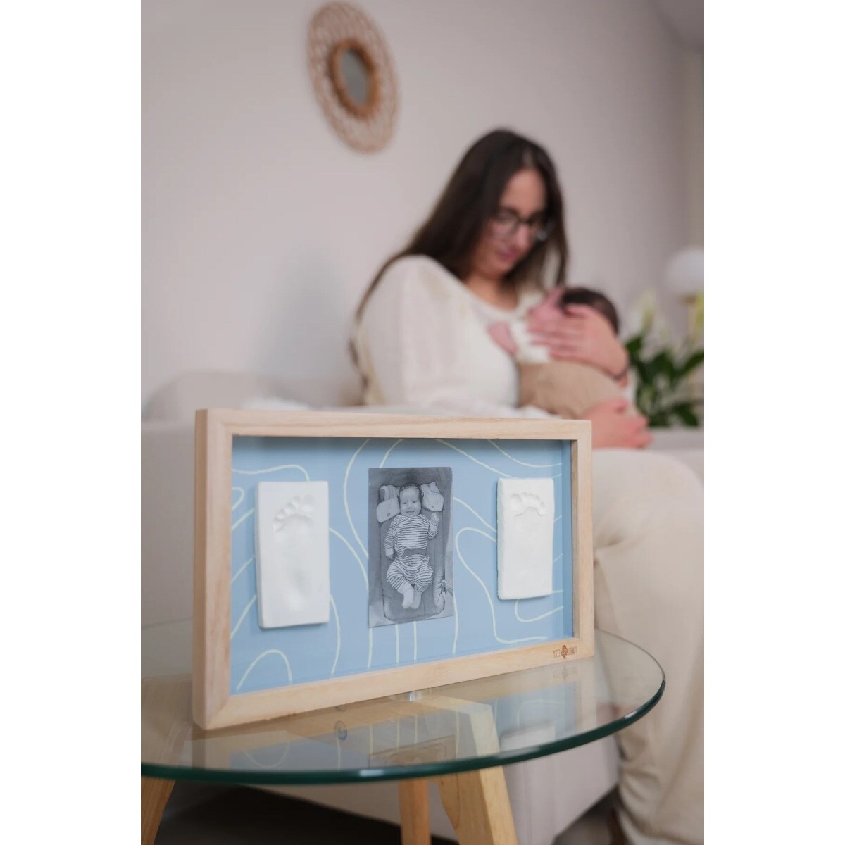 Ramka na dwa odciski i zdjęcie Petit Artichaut - Fale