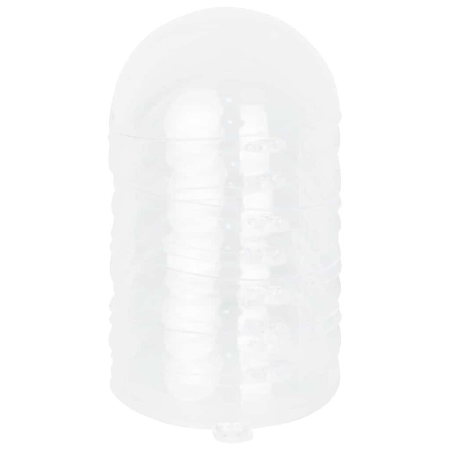 vidaXL Zestaw Bombek Choinkowych 25 pcs przezroczysty Ø 10 cm