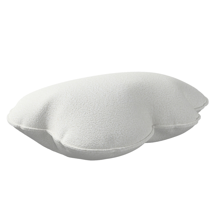 Poduszka Soft Cloud, biały, 55x15x35cm, Boucle