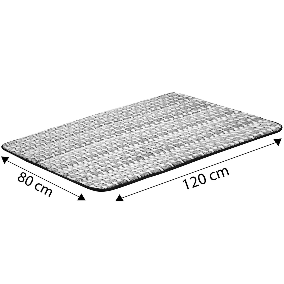 Legowisko Mata Dla Psa Xl Wodoodporne Antyalergiczne Pluszowe 120X80 Cm