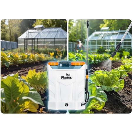 Opryskiwacz akumulatorowy Plonos PL-602 plecakowy elektryczny 16L 460200